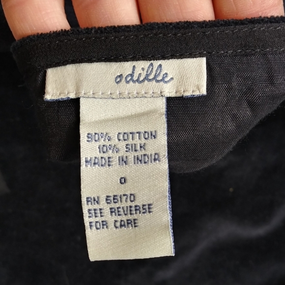 Odille midi black skirt - Picture 2 of 4